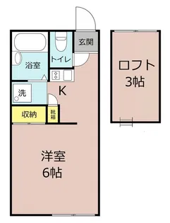 プチプティ【2階】の間取り