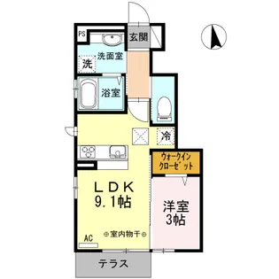 アルコ【1階】の間取り
