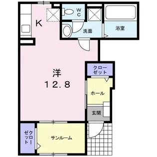 サン・エテルノ【1階】の間取り