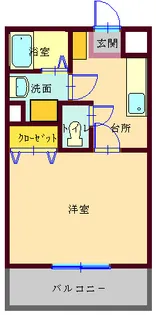 鶴望ドリームマンションII【2階】の間取り