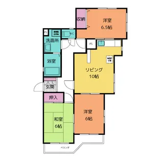 アーバン表台【2階】の間取り