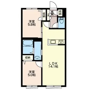 プリマベーラ【3階】の間取り