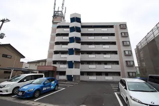 岡山県岡山市北区辰巳【マンション】の外観