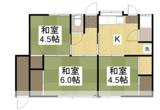 岡山県岡山市南区福吉町【一戸建】の間取り