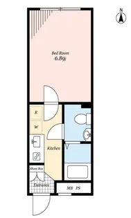 ラシクラス豊玉中【3階】の間取り