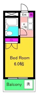 ハニイ枡形【3階】の間取り