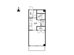 アビタシオンK【1階】の間取り