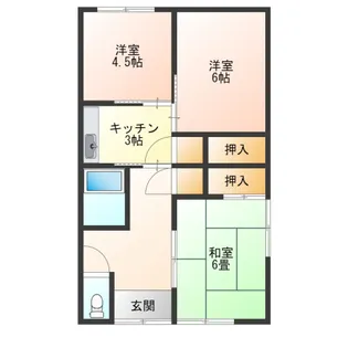 静岡県藤枝市高柳3【一戸建】の間取り