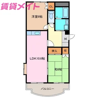 パレンティーア【3階】の間取り