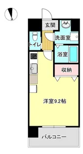 la sincerite上荒田【3階】の間取り