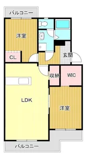 サンパーラ松本【3階】の間取り