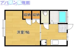 コーポ井上【2階】の間取り