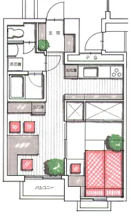 アワノビル【2階】の間取り