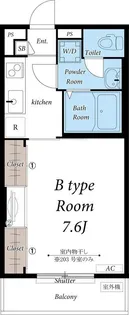 リブリ・SOL【2階】の間取り