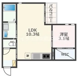 REGALEST東海学園前【2階】の間取り