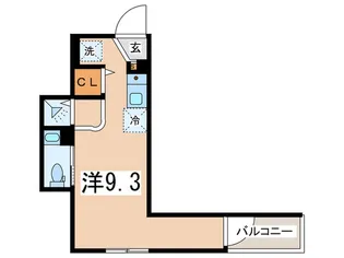 Dear Court 池袋【3階】の間取り