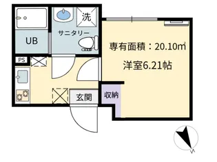 リブアス湯河原【2階】の間取り