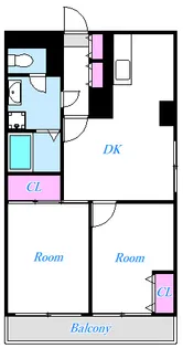 東京都青梅市東青梅3【マンション】の間取り