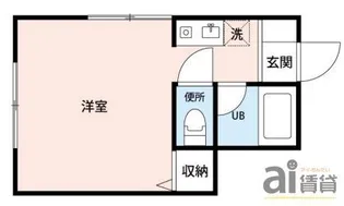 東京都小平市小川西町3【アパート】の間取り