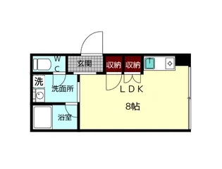 第一ビル【5階】の間取り