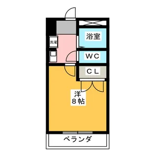 プリート田園【2階】の間取り