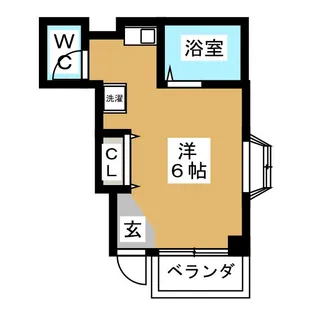 東京都大田区南蒲田3【アパート】の間取り