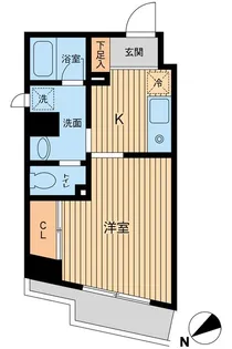 埼玉県川口市西川口1【マンション】の間取り