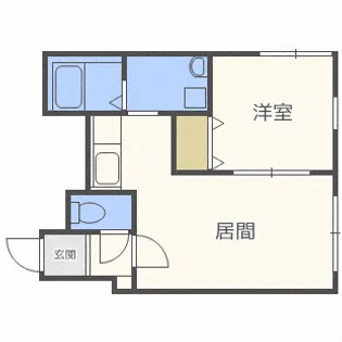 ブランノワール湖水【4階】の間取り