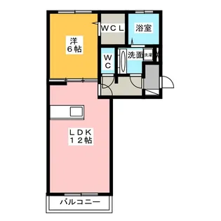コンフィアンス【3階】の間取り