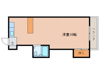パティオM【1階】の間取り