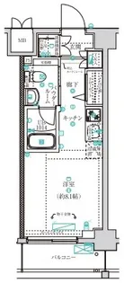 クラリッサ横浜中央【6階】の間取り