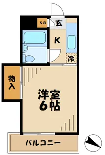 テラスK&K ケーアンドケー【3階】の間取り