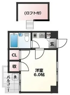 シゲノコーポ【2階】の間取り