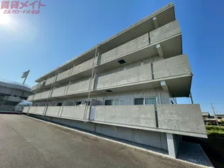 庵マンション【1階】の外観