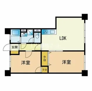 セレス駅南【5階】の間取り