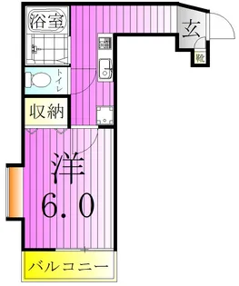 ローズアレイ【2階】の間取り