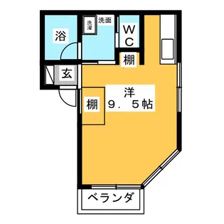 みなせガーデン【2階】の間取り