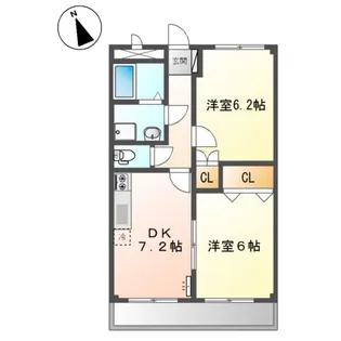 広島県福山市東深津町4【マンション】の間取り