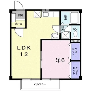 ニューシテイプラザ未来【1階】の間取り