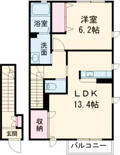 クラングI【2階】の間取り