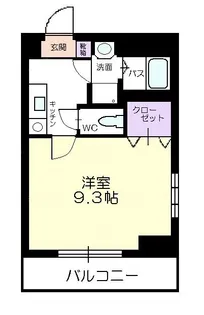 東京都墨田区吾妻橋2【マンション】の間取り