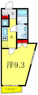 Beverly Homes 下赤塚【6階】の間取り