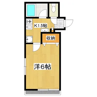 パインヒル6【2階】の間取り