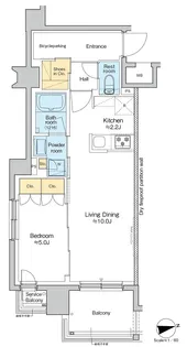 1LDKの間取り画像