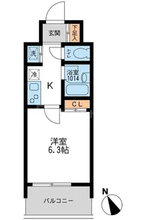 アーデン板橋【9階】の間取り