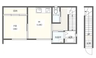 メゾン・ピース【2階】の間取り