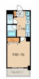 東京都大田区羽田3【マンション】の間取り