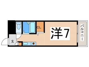 有馬パレス加美【4階】の間取り