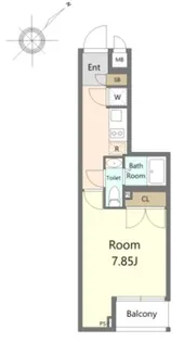 ビバリーホームズ練馬桜台【2階】の間取り