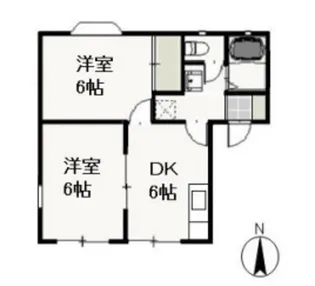 シャトレ・ファミーユ【1階】の間取り